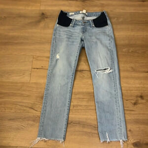 Madewell | The Maternity Perfect Vintage denim jeans Women’s size 25 adjustable